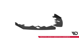 Front Stoßstange Flaps für Flaps Audi RS5 Coupe / Sportback F5 schwarz Hochglanz