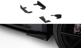 Seitenschweller Flaps für Audi RS5 Sportback F5 schwarz Hochglanz