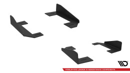 Seitenschweller Flaps für Audi RS5 Sportback F5 schwarz Hochglanz