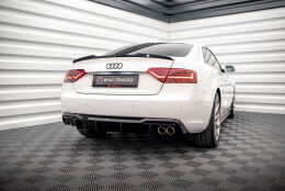 Heck Ansatz Diffusor passend für Audi A5 8T Facelift...