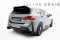 Heck Ansatz Flaps Diffusor V.4 passend für BMW M135i F70 schwarz Hochglanz