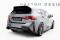 Heck Ansatz Flaps Diffusor V.5 passend für BMW M135i F70 schwarz Hochglanz