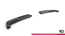 Street+ Heck Ansatz Flaps passend für Mini Cooper S John Copper Works F56 schwarz Hochglanz