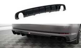 Heck Ansatz Diffusor passend für Audi A4 S-line B9...