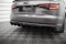 Heck Ansatz Diffusor passend für Audi A4 S-line B9 (Einzelauspuff li. re.) schwarz Hochglanz