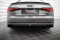 Heck Ansatz Diffusor passend für Audi A4 S-line B9 (Einzelauspuff li. re.) schwarz Hochglanz