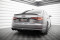 Heck Ansatz Diffusor passend für Audi A4 S-line B9 (Einzelauspuff li.) schwarz Hochglanz