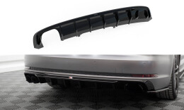 Heck Ansatz Diffusor passend für Audi A4 S-line B9...