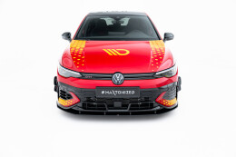 Street Pro Cup Spoilerlippe Front Ansatz für VW Golf GTI Clubsport Mk8 Facelift SCHWARZ