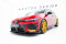 Street Pro Cup Spoilerlippe Front Ansatz für VW Golf GTI Clubsport Mk8 Facelift ROT+ HOCHGLANZ FLAPS