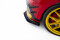 Street Pro Cup Spoilerlippe Front Ansatz für VW Golf GTI Clubsport Mk8 Facelift ROT+ HOCHGLANZ FLAPS