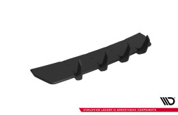 Street Pro Heckschürze Heck Ansatz Diffusor V.2 passend für Audi RS3 Limousine 8V Facelift SCHWARZ-ROT