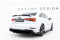 Street Pro Heckschürze Heck Ansatz Diffusor V.2 passend für Audi RS3 Limousine 8V Facelift SCHWARZ-ROT