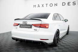 Heck Ansatz Flaps Diffusor V.2 passend für Audi A3...