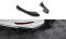 Heck Ansatz Flaps Diffusor V.1 passend für Audi A3 Limousine 8V Facelift schwarz Hochglanz