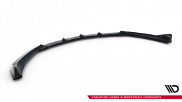 Cup Spoilerlippe Front Ansatz passend für Mercedes-AMG GT C C190 Facelift schwarz Hochglanz