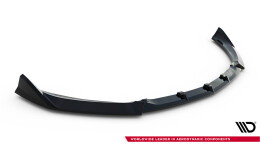 Cup Spoilerlippe Front Ansatz passend für Mercedes-AMG GT C C190 Facelift schwarz Hochglanz