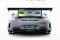 Mittlerer Cup Diffusor Heck Ansatz DTM Look passend für Mercedes-AMG GT C C190 Facelift schwarz Hochglanz