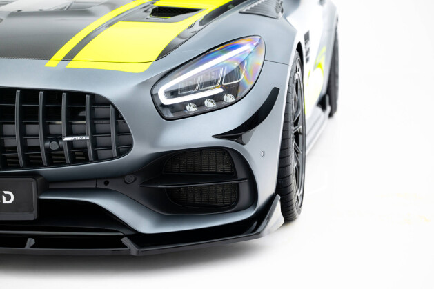Stoßstangen Flaps Wings vorne Canards für Mercedes-AMG GT C C190 Facelift