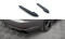 Heck Ansatz Flaps Diffusor V.3 passend für Audi A4 S-line B9 schwarz Hochglanz