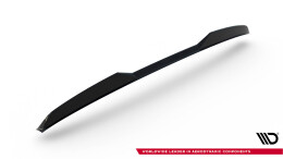 Heck Spoiler Aufsatz Abrisskante 3D passend für BMW M550i / 5 M-Paket Limousine G30 schwarz Hochglanz