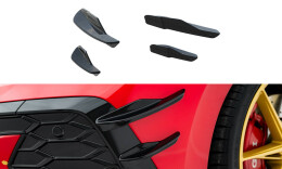 Stoßstangen Flaps Wings vorne Canards passend für VW Golf GTI Clubsport Mk8 Facelift