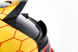 Niedriger Heck Spoiler Aufsatz Abrisskante 3D für VW Golf  R Mk8 Facelift schwarz Hochglanz