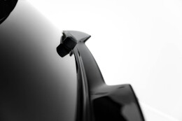 Unterer Heck Spoiler Aufsatz Abrisskante 3D passend für VW Golf GTI / GTI Clubsport / R / R-Line / GTE / GTD Mk8 / Mk8 Facelift schwarz Hochglanz