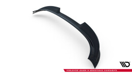 Unterer Heck Spoiler Aufsatz Abrisskante 3D passend für VW Golf GTI / GTI Clubsport / R / R-Line / GTE / GTD Mk8 / Mk8 Facelift schwarz Hochglanz