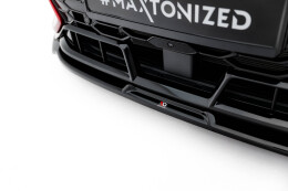 Cup Spoilerlippe Front Ansatz V.3 passend für VW Golf GTI Clubsport Mk8 Facelift schwarz Hochglanz