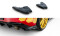 Heck Ansatz Flaps Diffusor V.3 passend für VW Golf GTI Clubsport Mk8 Facelift schwarz Hochglanz