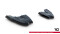 Heck Ansatz Flaps Diffusor V.3 passend für VW Golf GTI Clubsport Mk8 Facelift schwarz Hochglanz