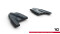 Heck Ansatz Flaps Diffusor V.3 passend für VW Golf GTI Clubsport Mk8 Facelift schwarz Hochglanz