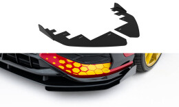 Front Stoßstange Flaps für Flaps VW Golf GTI Clubsport Mk8 Facelift schwarz Hochglanz