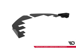 Front Stoßstange Flaps für Flaps VW Golf GTI Clubsport Mk8 Facelift schwarz Hochglanz