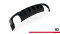 Heck Ansatz Diffusor V.2 passend für Audi RS3 Limousine 8V Facelift schwarz Hochglanz