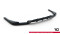 Mittlerer Cup Diffusor Heck Ansatz V.2 passend für BMW X4 M-Paket G02 Facelift schwarz Hochglanz