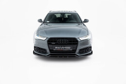 Cup Spoilerlippe Front Ansatz V.3 für Audi A6 / A6...