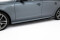 Seitenschweller Ansatz Cup Leisten V.2 passend für Audi A6 / A6 C7 S-line/ S6 C7 Facelift schwarz Hochglanz