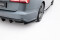 Heck Ansatz Flaps Diffusor V.3 passend für Audi S6 / A6 S-Line / A6 C7 FL schwarz Hochglanz