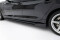 Seitenschweller Ansatz Cup Leisten passend für Audi S5 / A5 S-Line Sportback F5 schwarz Hochglanz