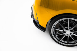 Street+ Heck Ansatz Flaps V.1 passend für BMW 1er M-Paket F70 schwarz Hochglanz