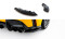 Heck Ansatz Flaps Diffusor V.1 passend für BMW 1er M-Paket F70 schwarz Hochglanz
