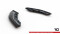 Heck Ansatz Flaps Diffusor V.1 passend für BMW 1er M-Paket F70 schwarz Hochglanz