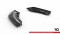 Heck Ansatz Flaps Diffusor V.2 passend für BMW 1er M-Paket F70 schwarz Hochglanz