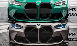 Prepreg Carbon Fiber Front Grill Kühlergrill passend...