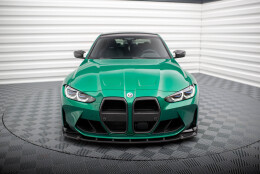 Prepreg Carbon Fiber Cup Spoilerlippe Front Ansatz V.1 passend für BMW M3 Limousine / Touring G80 / G81