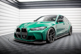 Prepreg Carbon Fiber Cup Spoilerlippe Front Ansatz V.2 passend für BMW M3 Limousine / Touring G80 / G81