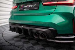 Prepreg Carbon Fiber Heck Ansatz Diffusor passend...