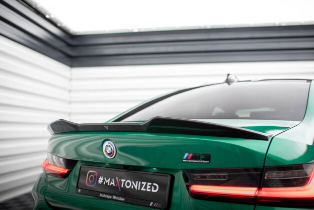 Prepreg Carbon Fiber Heckklappenspoiler passend für BMW M3 G80 / M340i G20 / 3 M-Paket G20 / 3 Standard G20